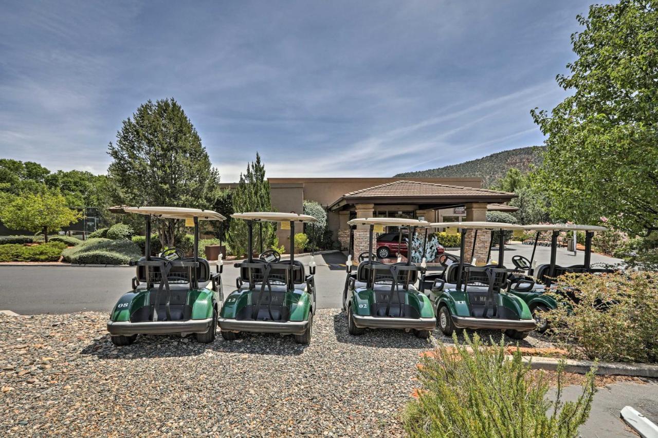 Sedona Condo On Golf Course With Mountain Views! 외부 사진