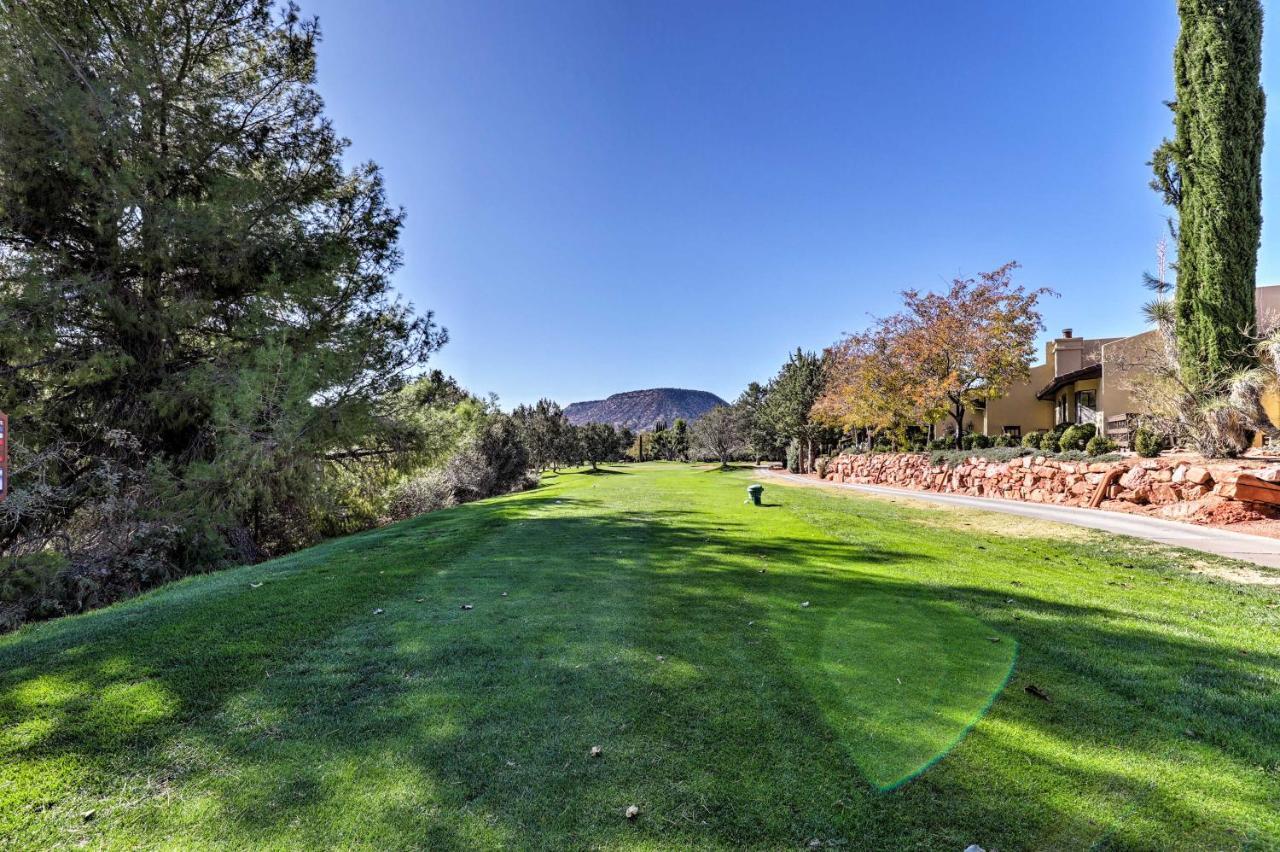 Sedona Condo On Golf Course With Mountain Views! 외부 사진