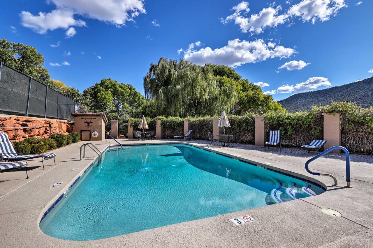 Sedona Condo On Golf Course With Mountain Views! 외부 사진